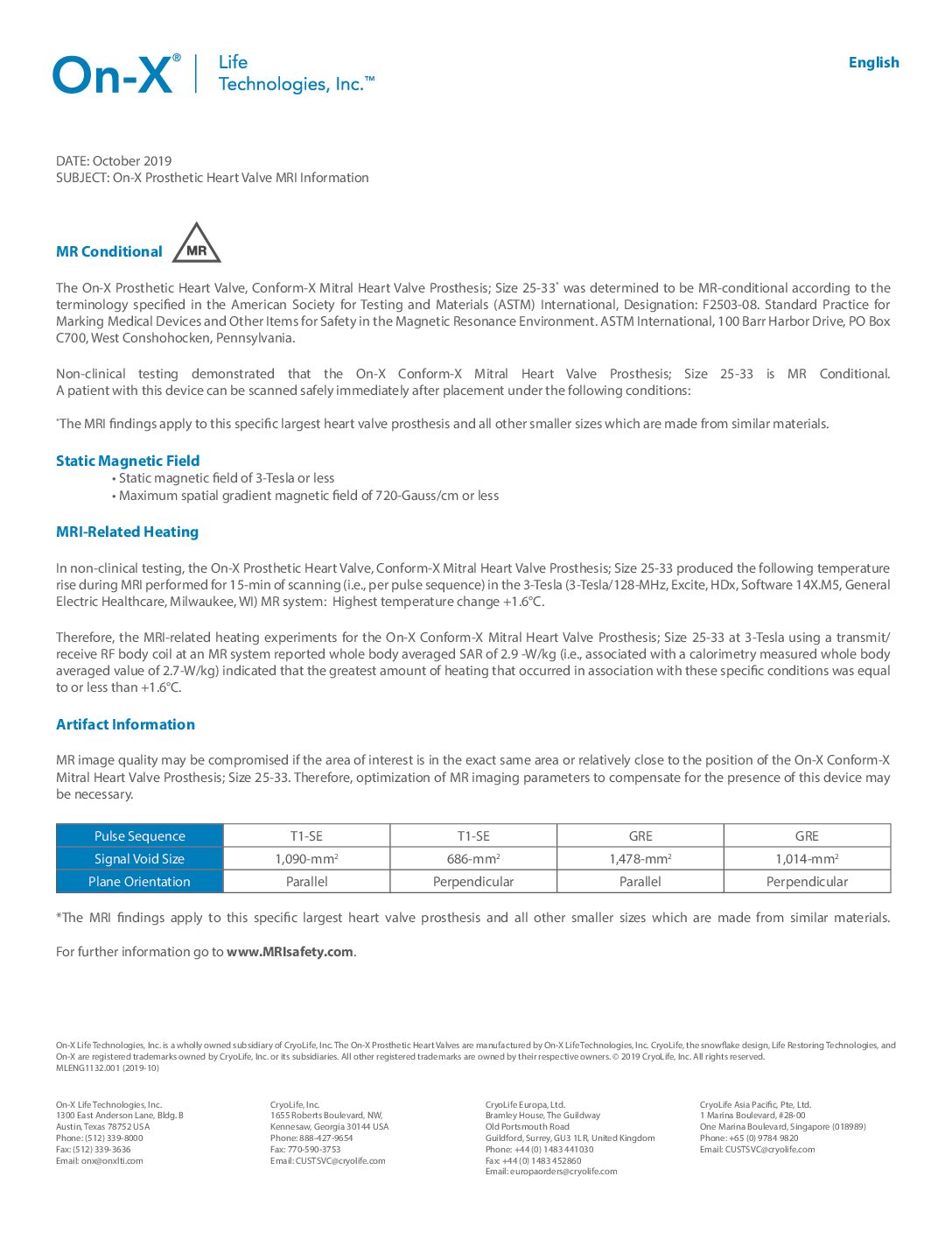 Anticoagulation Information